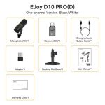 میکروفون بی سیم داینامیک کامیکا Comica EJOY D10 PRO D