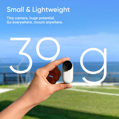 دوربین فیلمبرداری اکشن کم اینستا Insta360 GO 3S Action Camer 128GB Arctic White