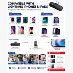 مبدل میکروفون تایپ سی به لایتنینگ OTG USB-C To Lightning