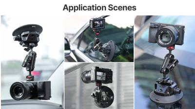 پایه دوربین و موبایل ورزشی یولانزی Ulanzi SC-02 Extended Suction Cup 4.5 inches